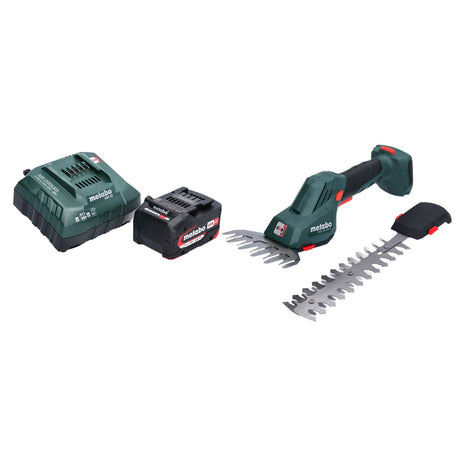 Metabo SGS 18 LTX Q Cesoie per erba e arbusti a batteria 18 V + 1x batteria 4,0 Ah + caricatore