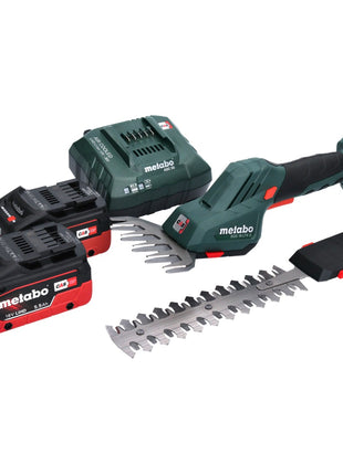 Metabo SGS 18 LTX Q Akku Gras und Strauchschere 18 V + 2x Akku 5,5 Ah + Ladegerät - Toolbrothers