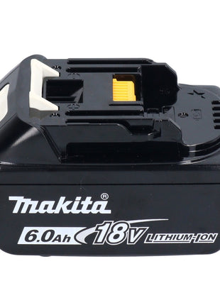 Taladro percutor inalámbrico Makita DHP 482 G1X1W 18 V 62 Nm + 1x batería 6,0 Ah + set de accesorios 74 piezas + maletín - sin cargador