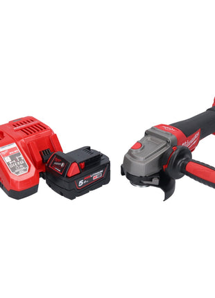 Milwaukee M18 CAG115XPDB-501 Akku Winkelschleifer 18 V 115 mm Brushless + 1x Akku 5,0 Ah + Ladegerät