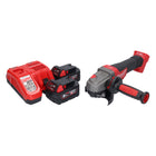 Milwaukee M18 CAG115XPDB-502 Akku Winkelschleifer 18 V 115 mm Brushless + 2x Akku 5,0 Ah + Ladegerät