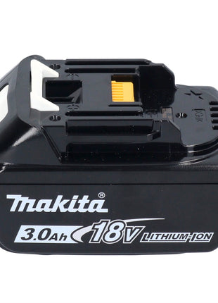 Makita DTD 171 F1X1 llave de impacto a batería 18 V 180 Nm 1/4" sin escobillas + 1x batería 3,0 Ah + set de accesorios 74 piezas + maletín - sin cargador