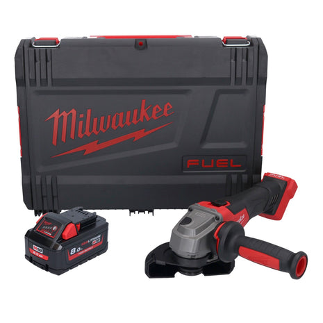 Milwaukee M18 FSAG125X-801X Akku Winkelschleifer 18 V 125 mm Brushless + 1x Akku 8,0 Ah + HD Box - ohne Ladegerät