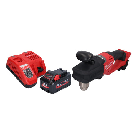 Milwaukee M18 CRAD2-801 Akku Winkelbohrmaschine 18 V 30 Nm Brushless + 1x Akku 8,0 Ah + Ladegerät - Toolbrothers