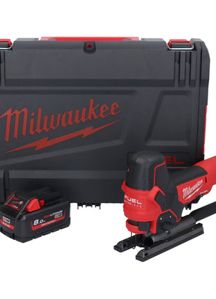 Milwaukee M18 FBJS-801X Akku Stichsäge 18 V Brushless + 1x Akku 8,0 Ah + HD Box - ohne Ladegerät - Toolbrothers