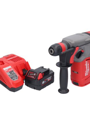 Milwaukee M18 CHX-601 Akku Kombihammer 18 V 2,5 J SDS plus Brushless + 1x Akku 6,0 Ah + Ladegerät