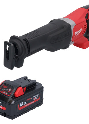 Milwaukee M18 BSX-801 Akku Recipro Säbelsäge 18 V + 1x Akku 8,0 Ah - ohne Ladegerät