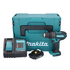 Makita DHP 482 SY1J Akku Schlagbohrschrauber 18 V 62 Nm + 1x Akku 1,5 Ah + Ladegerät + Makpac - Toolbrothers