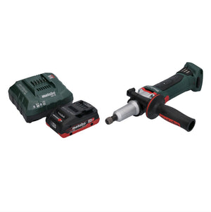 Metabo GA 18 LTX G Akku Geradschleifer 18 V 6 mm + 1x Akku 4,0 Ah + Ladegerät