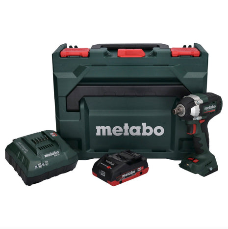 Metabo SSW 18 LT 300 BL Akku Schlagschrauber 18 V 300 Nm Brushless + 1x Akku 4,0 Ah + Ladegerät + metaBOX