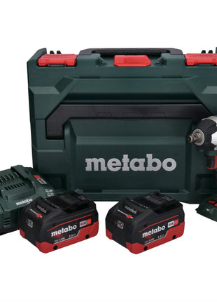 Metabo SSW 18 LT 300 BL Akku Schlagschrauber 18 V 300 Nm Brushless + 2x Akku 5,5 Ah + Ladegerät + metaBOX