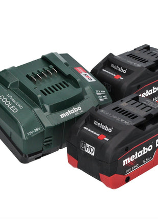 Metabo SSW 18 LT 300 BL Akku Schlagschrauber 18 V 300 Nm Brushless + 2x Akku 5,5 Ah + Ladegerät + metaBOX