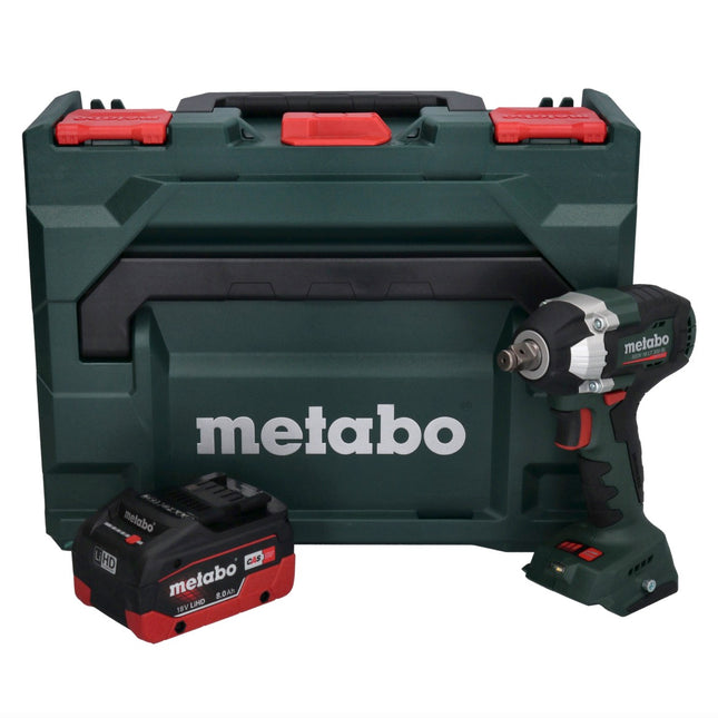 Metabo SSW 18 LT 300 BL Akku Schlagschrauber 18 V 300 Nm Brushless + 1x Akku 8,0 Ah + metaBOX - ohne Ladegerät