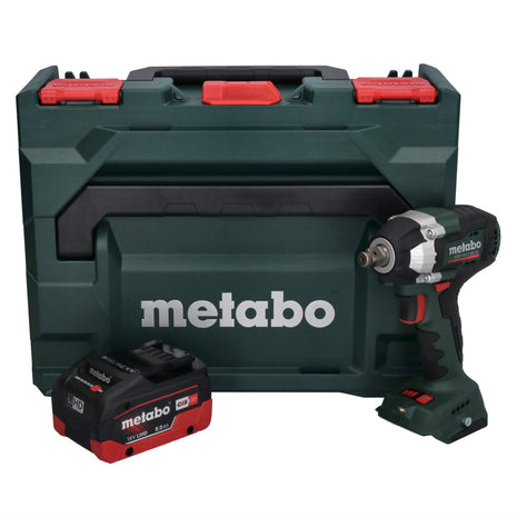 Metabo SSW 18 LT 300 BL Akku Schlagschrauber 18 V 300 Nm Brushless + 1x Akku 8,0 Ah + metaBOX - ohne Ladegerät