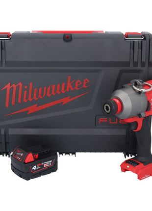 Milwaukee M18 ONEFHIWH716-401X Llave de impacto inalámbrica 18 V 1017 Nm 7/16" sin escobillas + 1x batería 4,0 Ah + caja HD - sin cargador