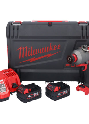 Clé à chocs sans fil Milwaukee M18 ONEFHIWH716-402X 18 V 1017 Nm 7/16" brushless + 2x batterie 4,0 Ah + chargeur + boîtier HD