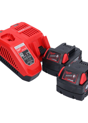 Milwaukee M18 ONEFHIWH716-402X Akku Schlagschrauber 18 V 1017 Nm 7/16" Brushless + 2x Akku 4,0 Ah + Ladegerät + HD Box