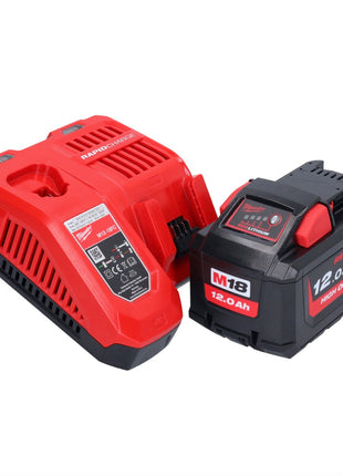 Tronçonneuse à batterie Milwaukee M18 FCHS35-121 18 V 35 cm 12,4 m/s (4933479899) + 1x batterie 12,0 Ah + chargeur