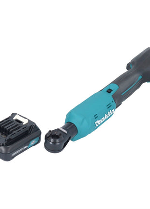 Makita WR 100 DA1 Akku Ratschenschrauber 12 V 47,5 Nm 1/4" 3/8" + 1x Akku 2,0 Ah - ohne Ladegerät