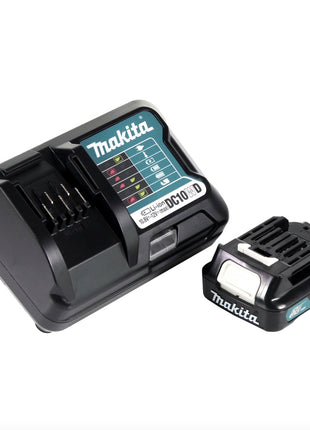 Makita WR 100 DWA1 tournevis à cliquet sur batterie 12 V 47,5 Nm 1/4" 3/8" + 1x batterie 2,0 Ah + chargeur