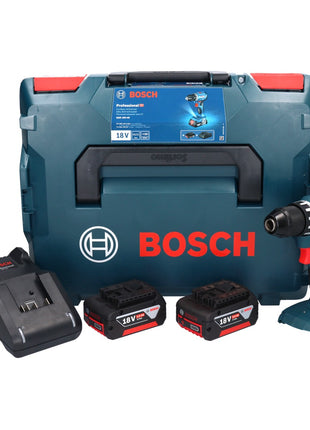 Bosch GSR 18V-45 Akku Bohrschrauber 18 V 45 Nm ( 06019K3204 ) Brushless + 2x Akku 3,0 Ah + Ladegerät + L-Boxx