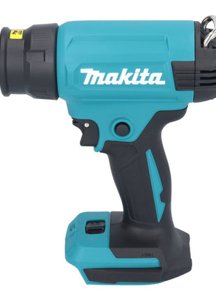 Makita DHG 181 RTJ Akku Heißluftgebläse 18 V 150 - 550°C + 2x Akku 5,0 Ah + Ladegerät + Makpac