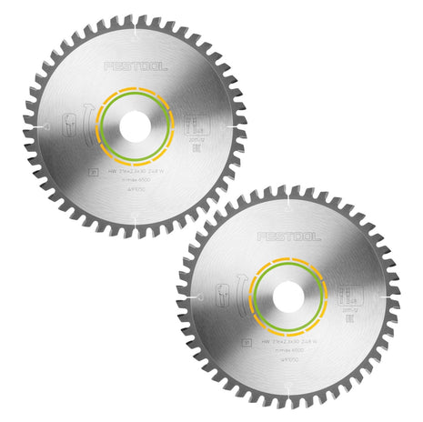 Festool Feinzahn-Sägeblatt W48 2 Stk. ( 2x 491050 ) 216 x 2,3 x 30 für SYMMETRIC SYM 70 - Toolbrothers