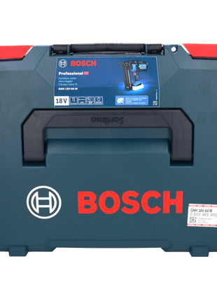 Bosch GNH 18V-64 M Professional Akku Nagler 18 V 64 mm ( 601481001 ) + L-BOXX - ohne Akku, ohne Ladegerät - Toolbrothers