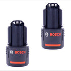 2 x Bosch 10,8V 2 Ah / 2000 mAh Lithium-Ion Professional Akku 2607336879 - Toolbrothers