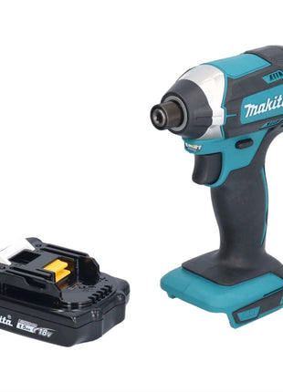 Makita DTD 152 Y1 Llave de impacto a batería 18 V 165 Nm 1/4" + 1x batería 1,5 Ah - sin cargador