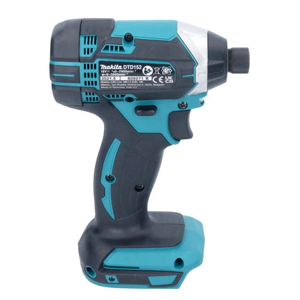 Makita DTD 152 SY1 Akku Schlagschrauber 18 V 165 Nm 1/4" + 1x Akku 1,5 Ah + Ladegerät