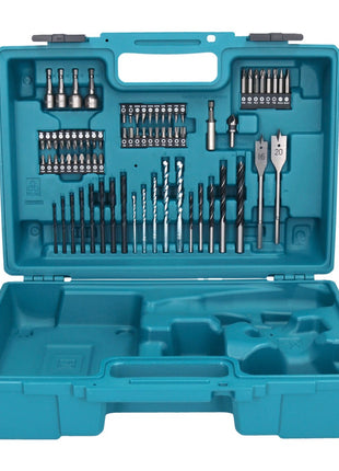 Makita DDF 484 T1X1 Akku Bohrschrauber 18 V 54 Nm + 1x Akku 5,0 Ah + 74 tlg. Zubehörset + Koffer - ohne Ladegerät