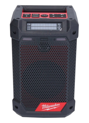 Milwaukee M12 RCDAB+-601 Akku Radio DAB+ 12 V + 1x Akku 6,0 Ah - ohne Ladegerät