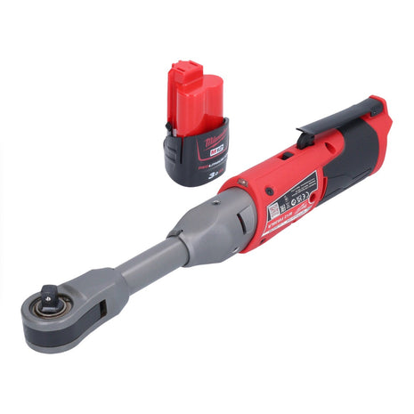 Milwaukee M12 FIR38LR-301 cliquet à batterie long 12 V 75 Nm 3/8" 1/4" + 1x batterie 3,0 Ah - sans chargeur