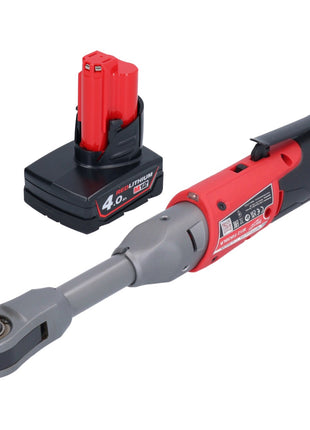 Milwaukee M12 FIR38LR-401 cliquet à batterie long 12 V 75 Nm 3/8" + 1x batterie 4,0 Ah - sans chargeur