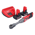 Milwaukee M12 FIR38LR-602 cliquet à batterie long 12 V 75 Nm 3/8