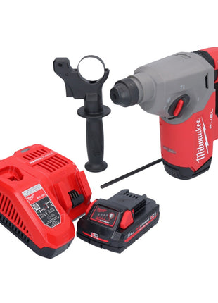 Milwaukee M18 FH-301 Akku Bohrhammer 18 V 2,5 J SDS plus Brushless + 1x Akku 3,0 Ah + Ladegerät