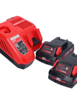 Milwaukee M18 FH-302 Akku Bohrhammer 18 V 2,5 J SDS plus Brushless + 2x Akku 3,0 Ah + Ladegerät