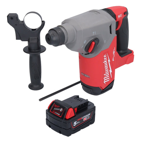 Taladro percutor a batería Milwaukee M18 FH-501 18 V 2,5 J SDS plus sin escobillas + 1x batería 5,0 Ah - sin cargador