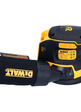 DeWalt DCW 210 D1 Akku Exzenterschleifer 18 V 125 mm Brushless + 1x Akku 2,0 Ah + Ladegerät - Toolbrothers