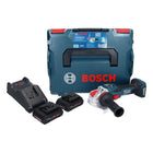 Bosch GWX 18V-15 SC Professional Akku Winkelschleifer 18 V 125 mm BITURBO X-LOCK + 2x ProCORE Akku 4,0 Ah + Ladegerät + L-BOXX - Toolbrothers