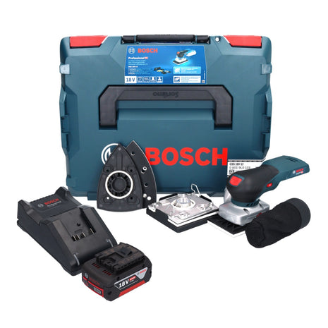 Akumulatorowa szlifierka oscylacyjna Bosch GSS 18V-13 18 V + 1x akumulator 5,0 Ah + ładowarka + L-BOXX