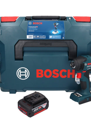 Bosch GDR 18V-210 C Professional Akku Drehschlagschrauber 18 V 210 Nm 1/4" + 1x Akku 5,0 Ah + L-BOXX - ohne Ladegerät - Toolbrothers