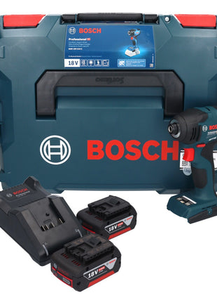 Bosch GDR 18V-210 C Professional Akku Drehschlagschrauber 18 V 210 Nm 1/4" + 2x Akku 5,0 Ah + Ladegerät + L-BOXX - Toolbrothers