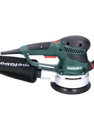 Metabo SXE 450 TurboTec Exzenterschleifer 350 Watt 150 mm ( 600129000 ) + 2x Toolbrothers TURTLE Schleifset 120x Schleifscheiben 150 mm Klett 6 Loch  je 20x P40 / P60 / P80 / P120 / P180 / 240 - Toolbrothers