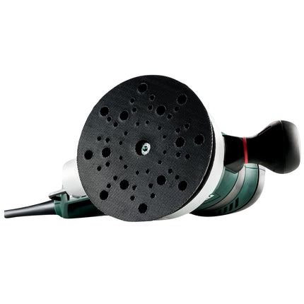 Metabo SXE 450 TurboTec Exzenterschleifer 350 Watt 150 mm ( 600129000 ) + 2x Toolbrothers TURTLE Schleifset 120x Schleifscheiben 150 mm Klett 6 Loch  je 20x P40 / P60 / P80 / P120 / P180 / 240 - Toolbrothers