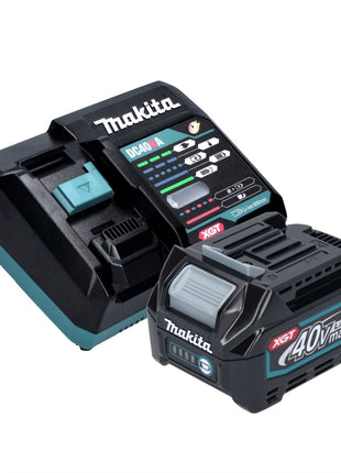 Makita ML003GA101 Projecteur de chantier LED à batterie 18 V / 40 V max 1100 lm + 1x batterie 2,0 Ah + chargeur