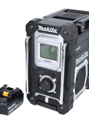 Makita DMR 108 M1 Akku Radio 10,8 V - 18 V Bluetooth IP64 + 1x Akku 4,0 Ah - ohne Ladegerät