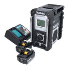 Makita DMR 108 RM Akku Radio 10,8 V - 18 V Bluetooth IP64 + 2x Akku 4,0 Ah + Ladegerät