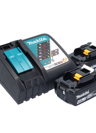 Makita DMR 108 RM Akku Radio 10,8 V - 18 V Bluetooth IP64 + 2x Akku 4,0 Ah + Ladegerät